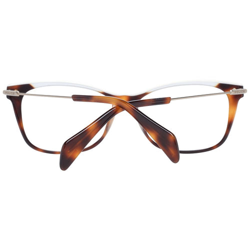 Police Brown Metal & Plastic Glasses (Frames) - ClickThatClicks 