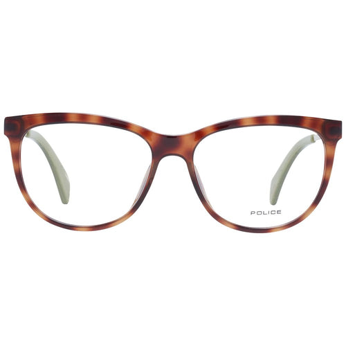Police Brown Metal & Plastic Glasses (Frames) - ClickThatClicks 