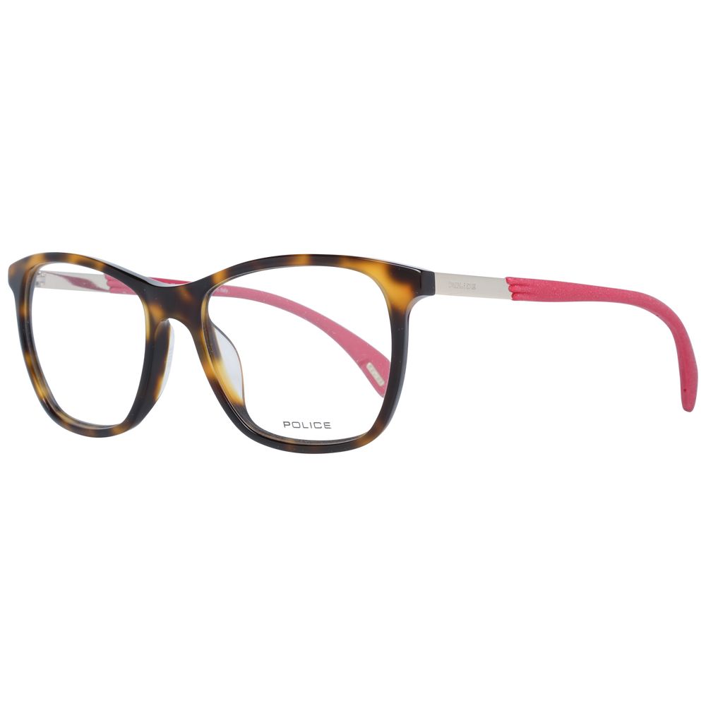 Police Brown Metal & Plastic Glasses (Frames) - ClickThatClicks 