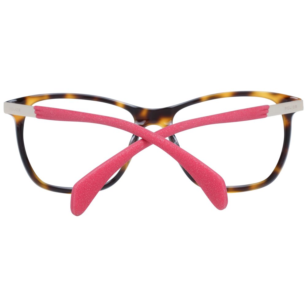 Police Brown Metal & Plastic Glasses (Frames) - ClickThatClicks 