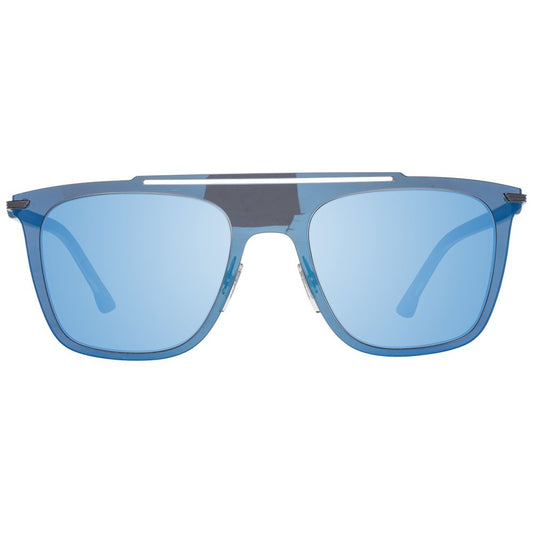 Police Blue Metal & Plastic Sunglasses - ClickThatClicks 
