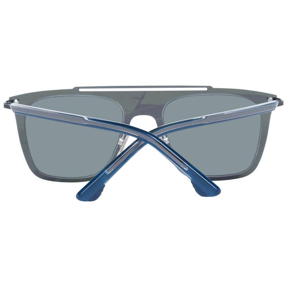 Police Blue Metal & Plastic Sunglasses - ClickThatClicks 
