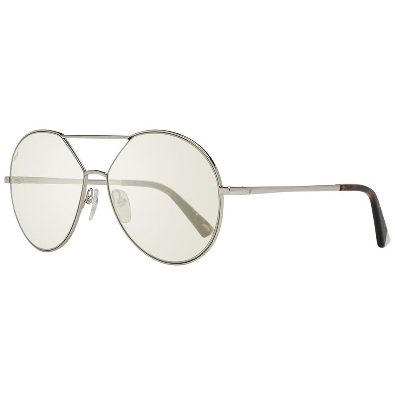 Web Gold Metal Sunglasses