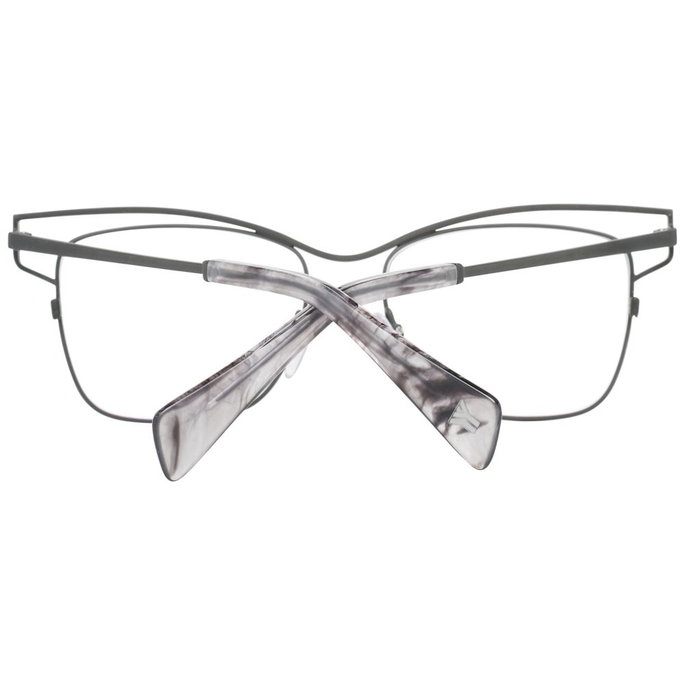 Yohji Yamamoto Gray Titanium Glasses (Frames) - ClickThatClicks 
