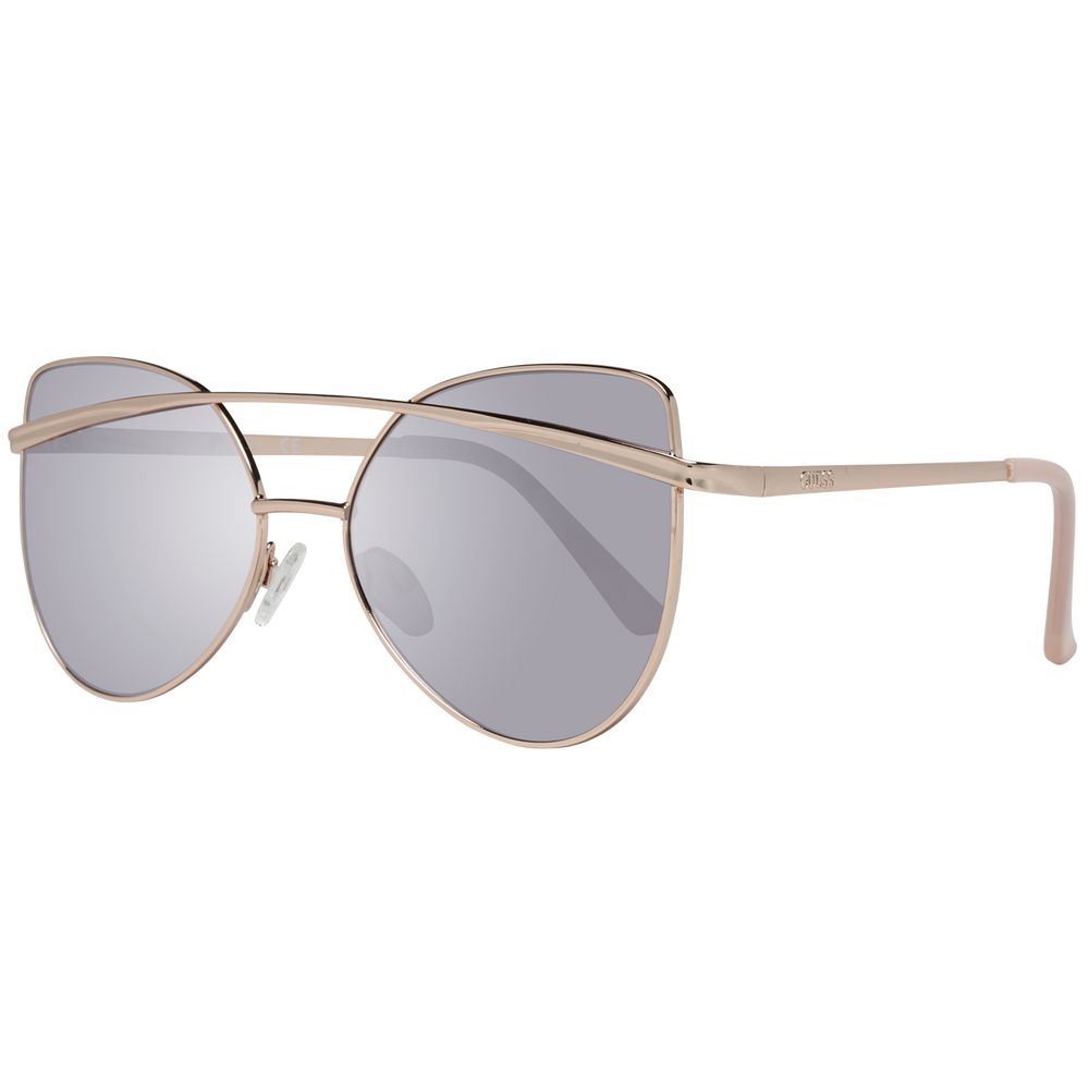 Guess Rose Gold Metal Sunglasses - ClickThatClicks 