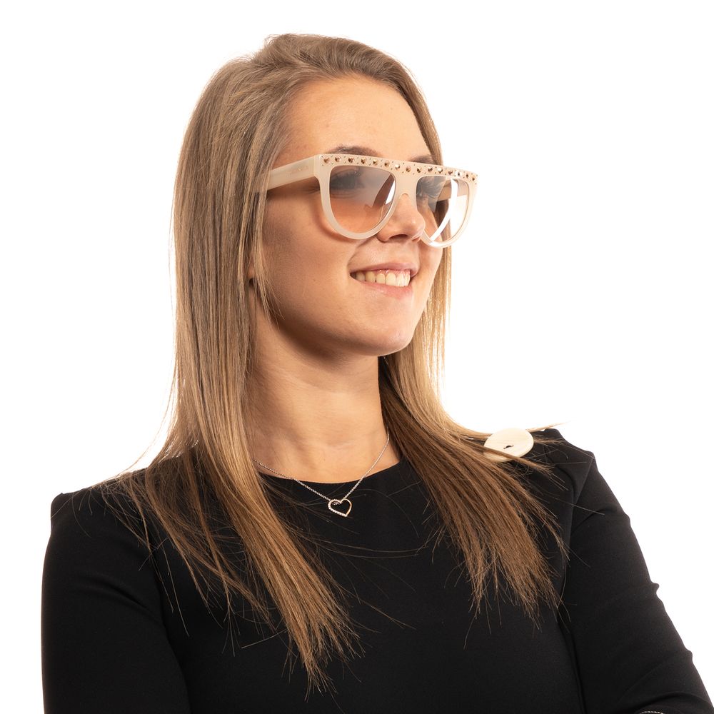 Marciano by Guess White Plastic Sunglasses - ClickThatClicks 