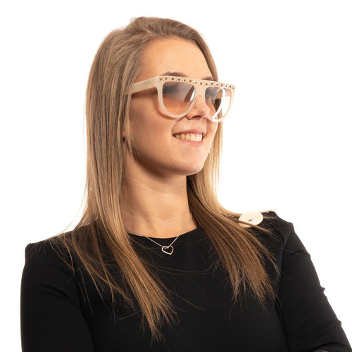 Marciano by Guess White Plastic Sunglasses - ClickThatClicks 
