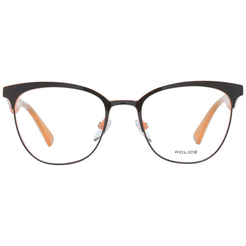 Police Brown Plastic Glasses (Frames) - ClickThatClicks 