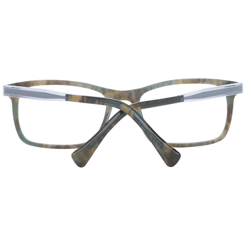 Police Bicolor Plastic Glasses (Frames) - ClickThatClicks 
