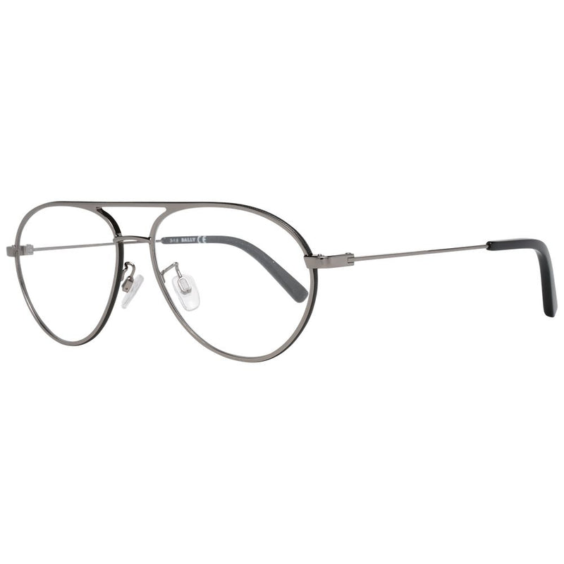 Bally Gray Metal & Plastic Glasses (Frames)