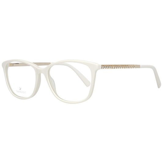 Swarovski White Metal & Plastic Glasses (Frames) - ClickThatClicks 