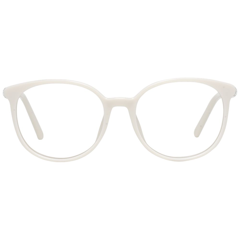 Swarovski White Plastic Glasses (Frames) - ClickThatClicks 