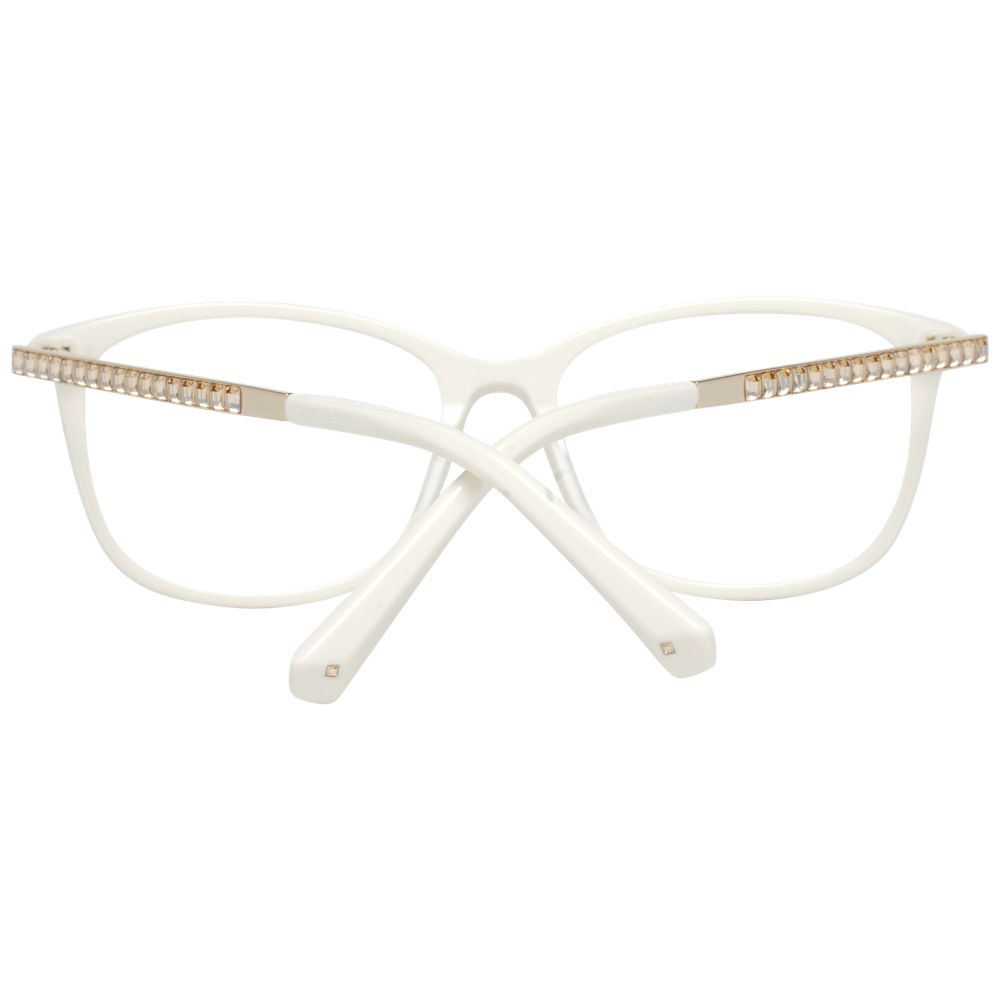 Swarovski White Metal & Plastic Glasses (Frames) - ClickThatClicks 