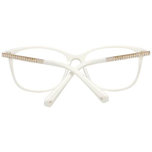 Swarovski White Metal & Plastic Glasses (Frames) - ClickThatClicks 
