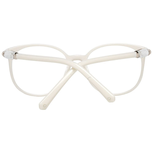 Swarovski White Plastic Glasses (Frames) - ClickThatClicks 