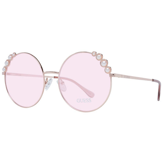 Guess Rose Gold Metal Sunglasses - ClickThatClicks 