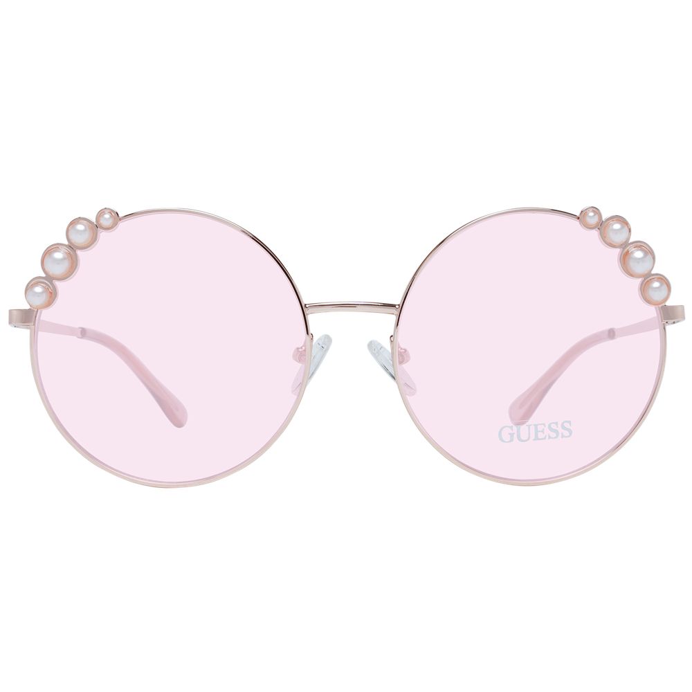 Guess Rose Gold Metal Sunglasses - ClickThatClicks 