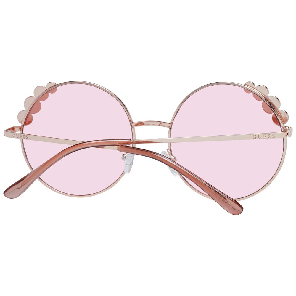 Guess Rose Gold Metal Sunglasses - ClickThatClicks 