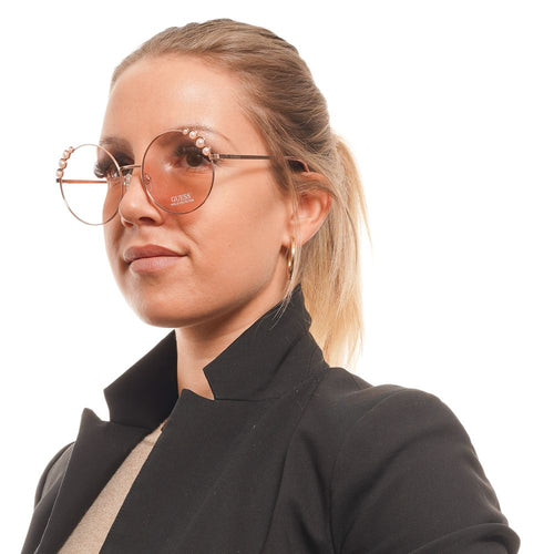 Guess Rose Gold Metal Sunglasses - ClickThatClicks 