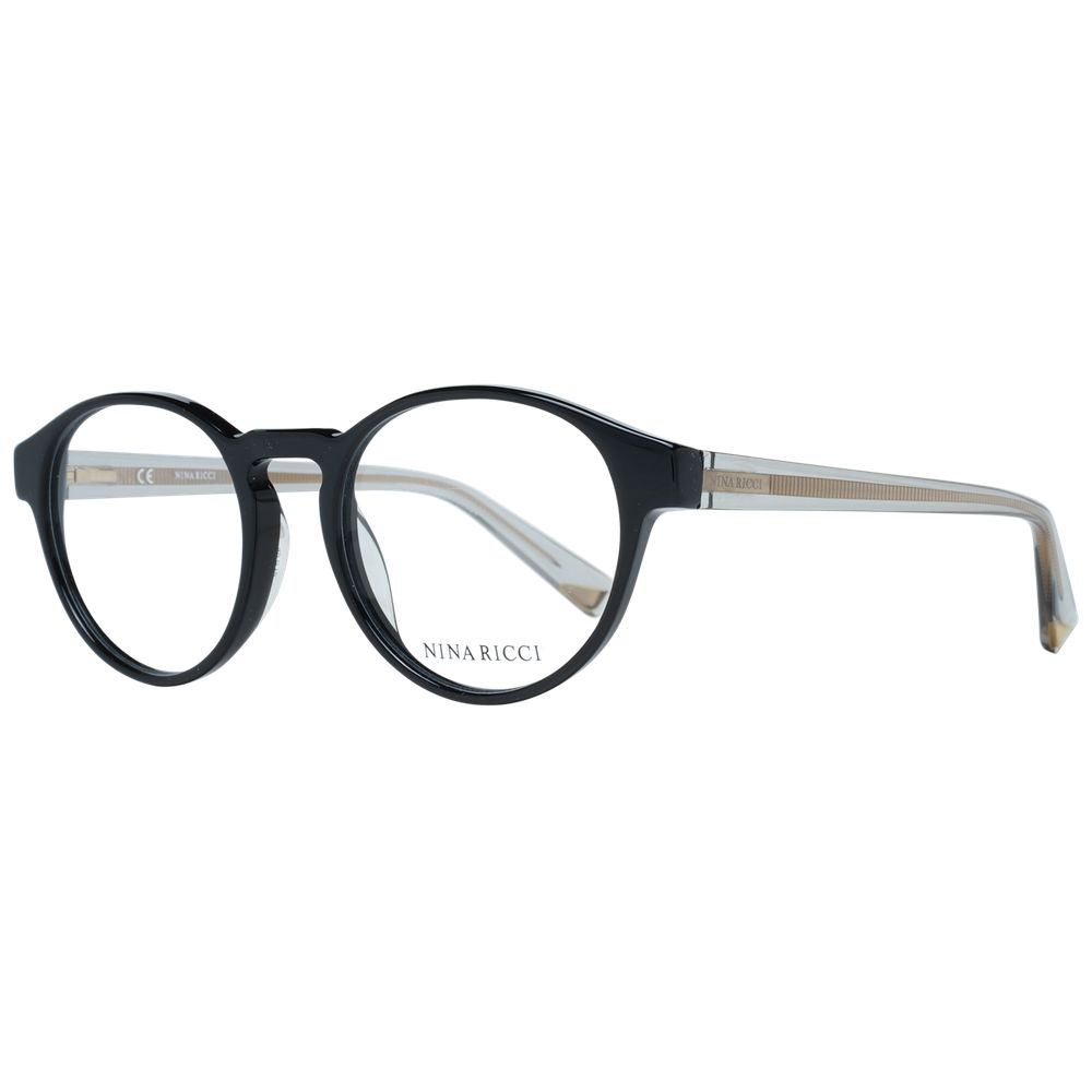 Nina Ricci Black Plastic Glasses (Frames) - ClickThatClicks 