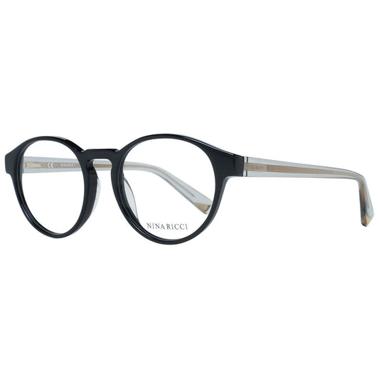 Nina Ricci Black Plastic Glasses (Frames) - ClickThatClicks 