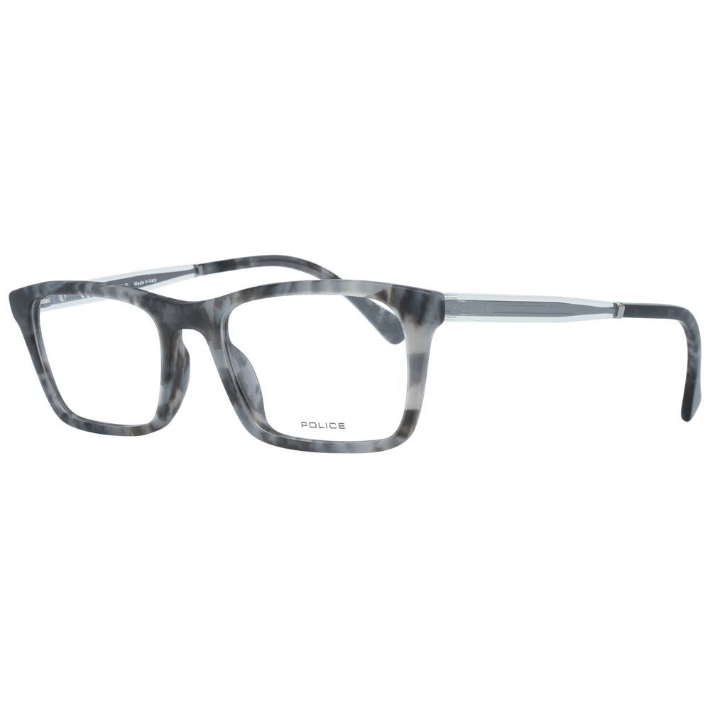 Police Gray Plastic Glasses (Frames) - ClickThatClicks 