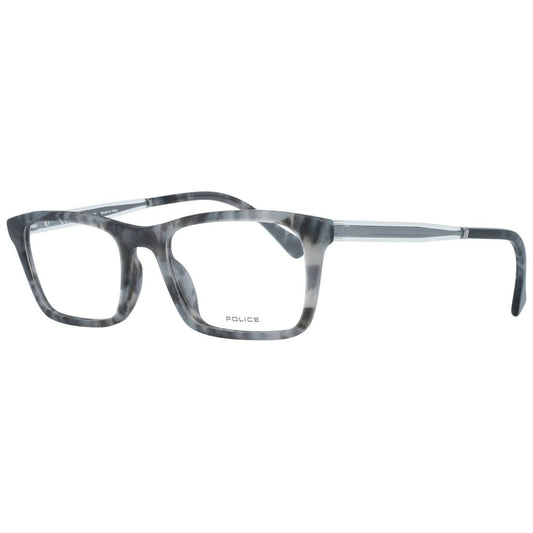 Police Gray Plastic Glasses (Frames) - ClickThatClicks 