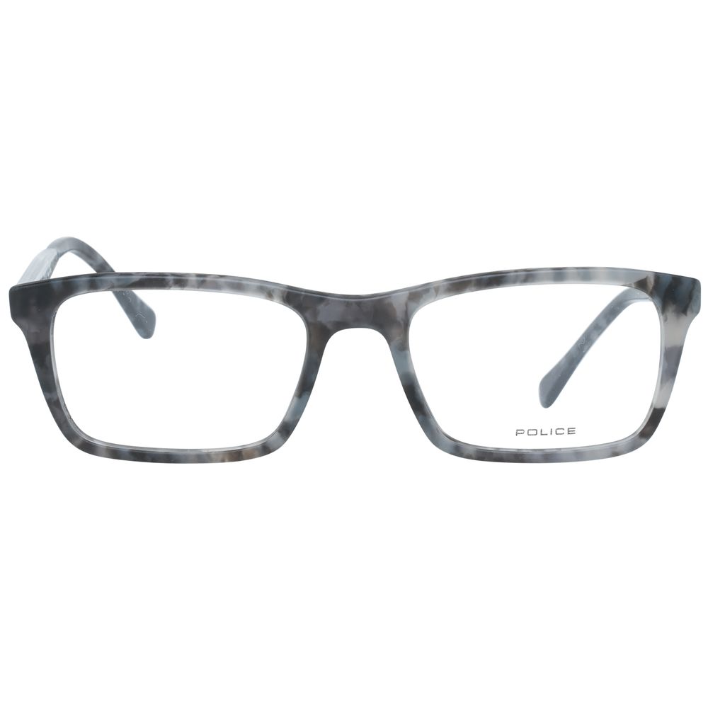 Police Gray Plastic Glasses (Frames) - ClickThatClicks 