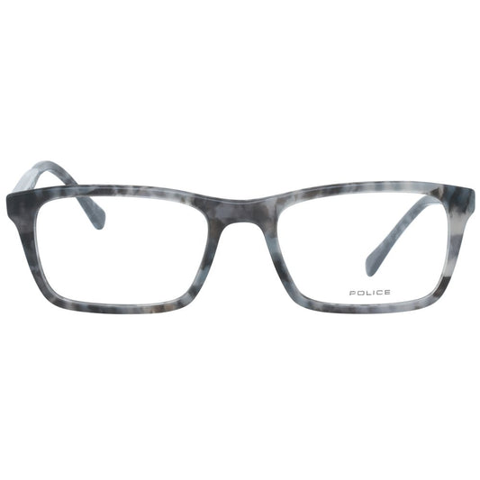 Police Gray Plastic Glasses (Frames) - ClickThatClicks 