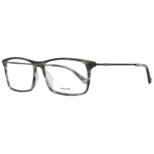 Police Gray Metal & Plastic Glasses (Frames) - ClickThatClicks 