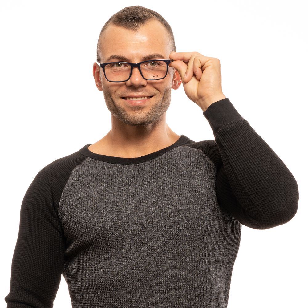 Bally Black Plastic Glasses (Frames) - ClickThatClicks 