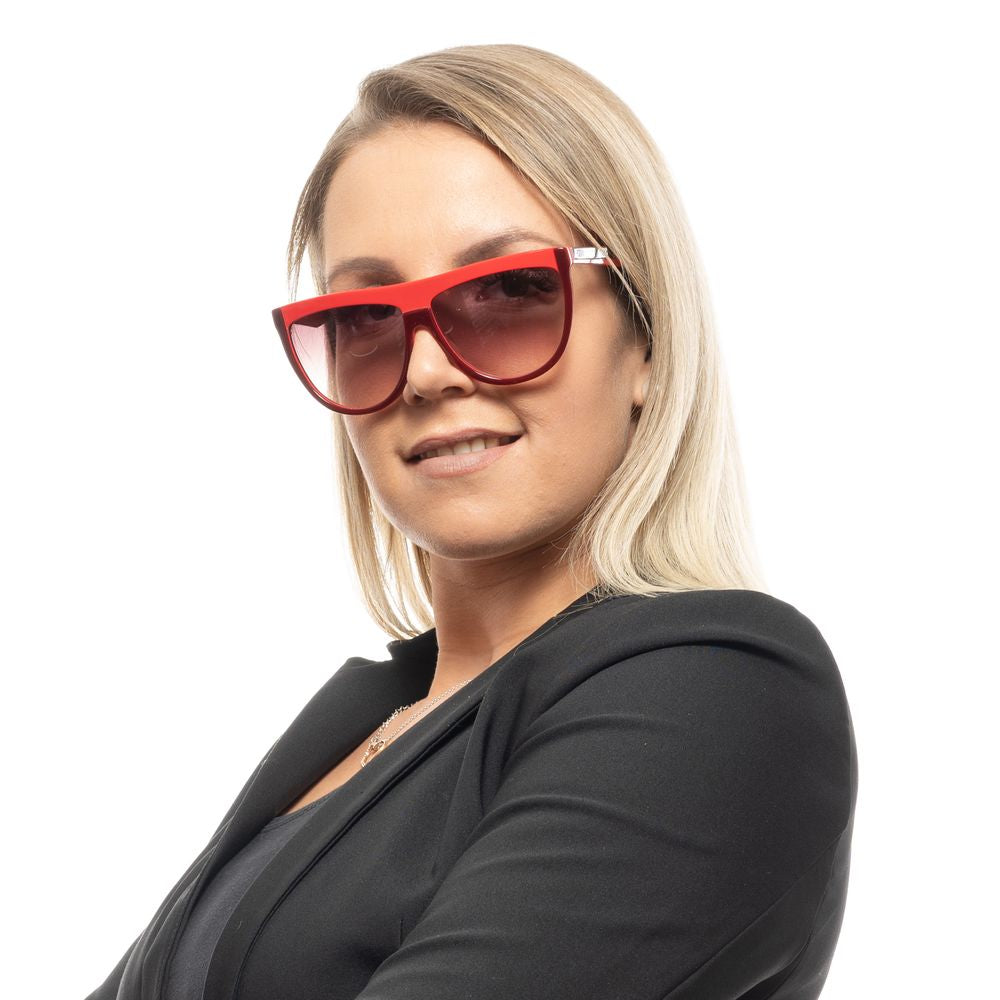 Emilio Pucci Burgundy Plastic Sunglasses - ClickThatClicks 