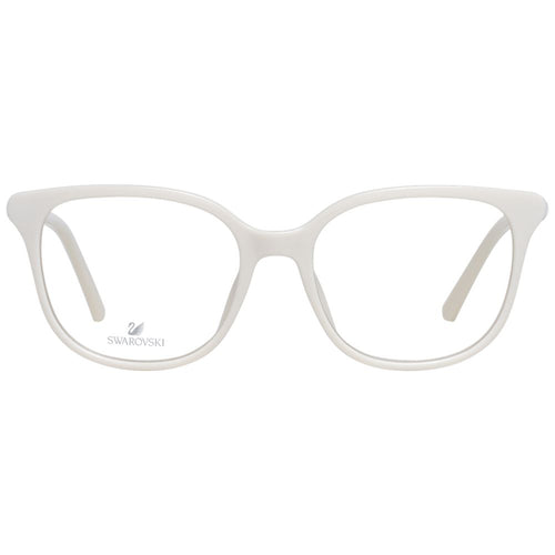 Swarovski White Plastic Glasses (Frames) - ClickThatClicks 