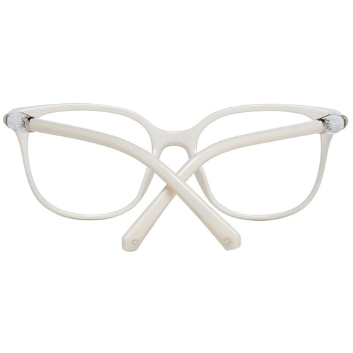 Swarovski White Plastic Glasses (Frames) - ClickThatClicks 