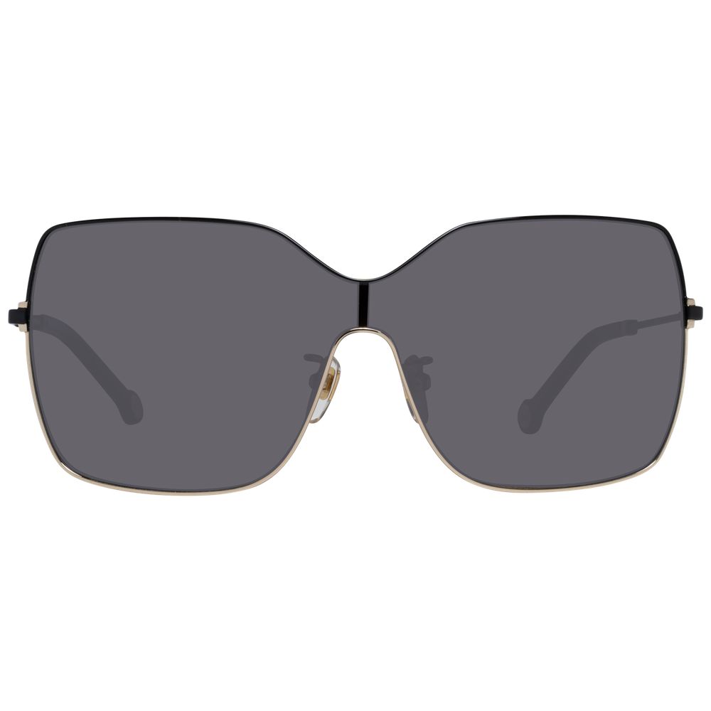 Carolina Herrera Black Metal Sunglasses - ClickThatClicks 