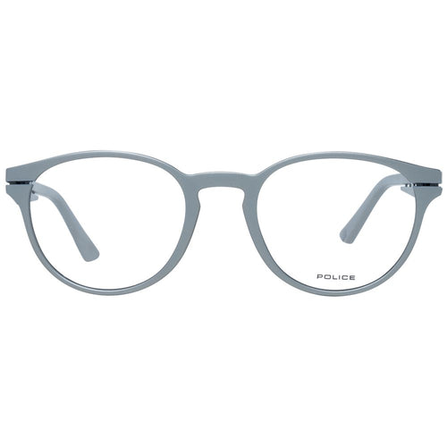 Police Gray Plastic Glasses (Frames) - ClickThatClicks 