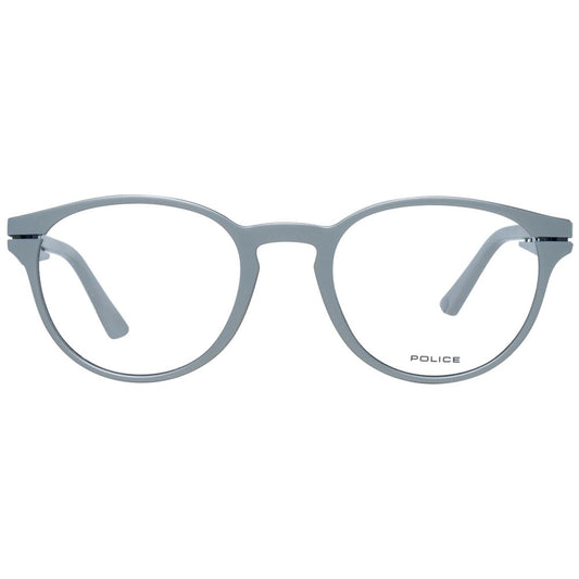 Police Gray Plastic Glasses (Frames) - ClickThatClicks 