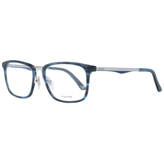 Police Blue Plastic Glasses (Frames) - ClickThatClicks 