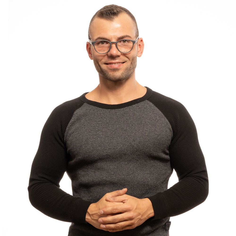 Police Gray Plastic Glasses (Frames) - ClickThatClicks 