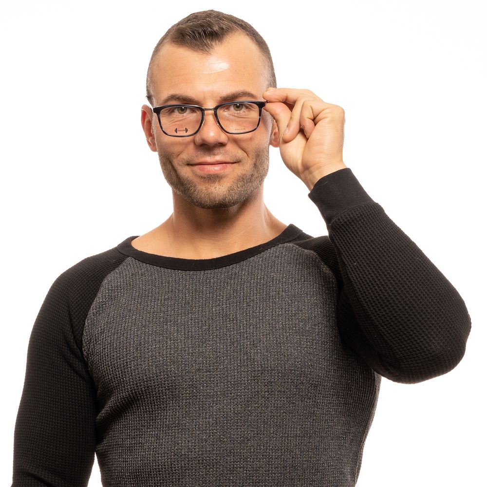Police Blue Plastic Glasses (Frames) - ClickThatClicks 