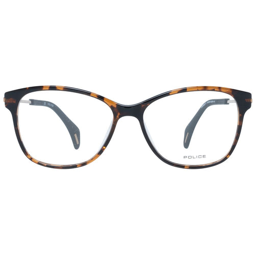 Police Brown Plastic Glasses (Frames) - ClickThatClicks 