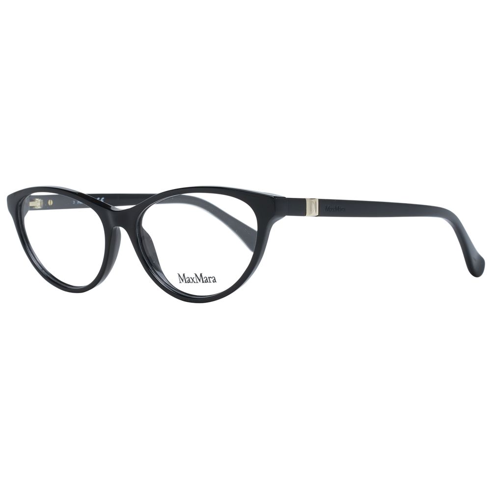 Max Mara Black Plastic Glasses (Frames) - ClickThatClicks 