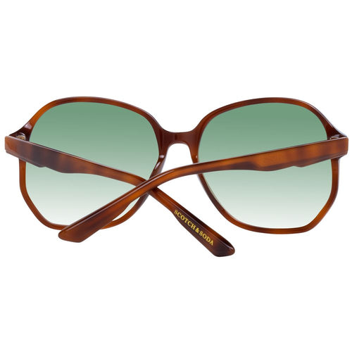 Scotch & Soda Brown Acetate Sunglasses - ClickThatClicks 