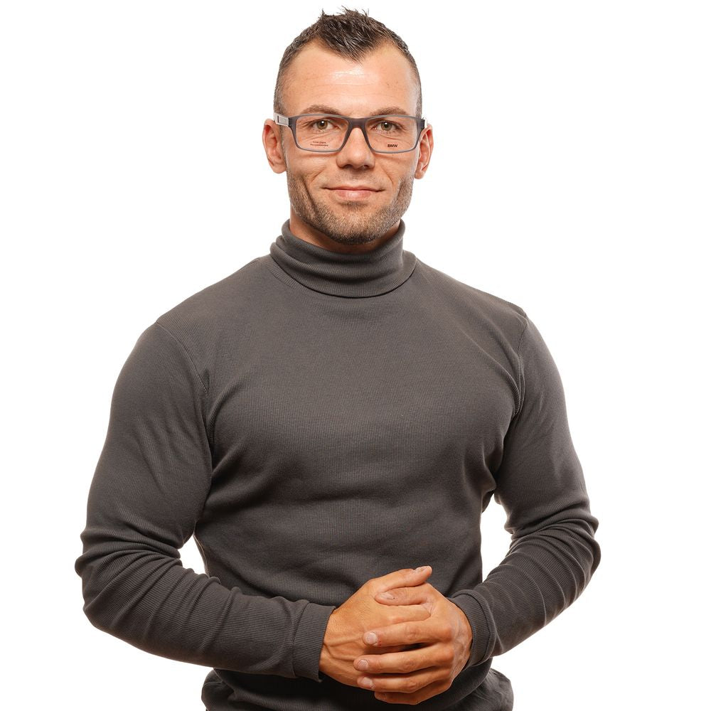 BMW Gray Plastic Glasses (Frames) - ClickThatClicks 