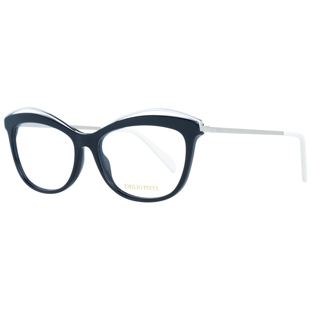 Emilio Pucci Black Metal & Plastic Glasses (Frames) - ClickThatClicks 