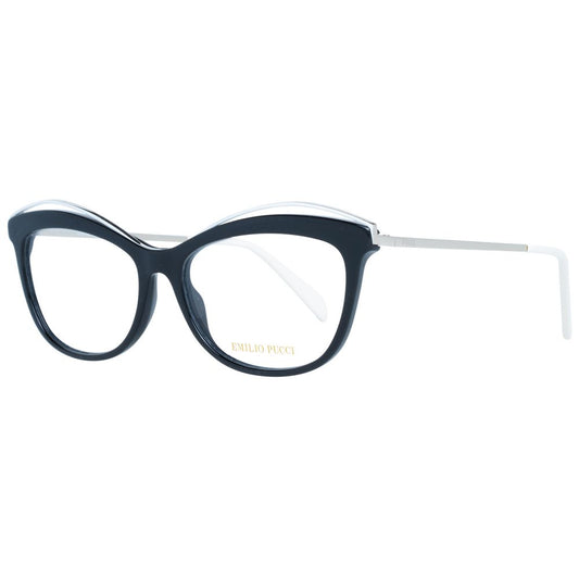 Emilio Pucci Black Metal & Plastic Glasses (Frames) - ClickThatClicks 