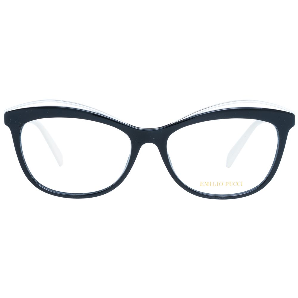 Emilio Pucci Black Metal & Plastic Glasses (Frames) - ClickThatClicks 