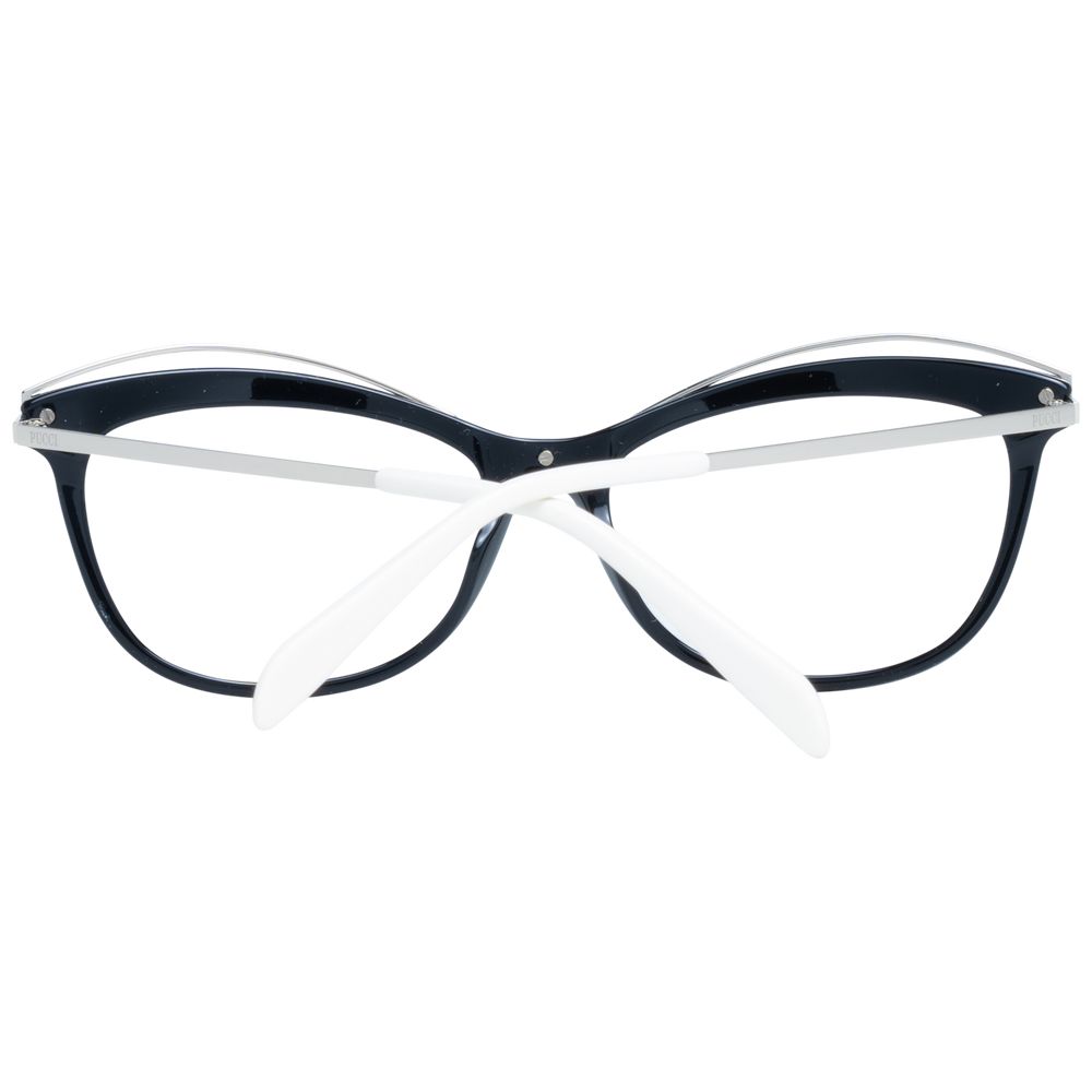 Emilio Pucci Black Metal & Plastic Glasses (Frames) - ClickThatClicks 