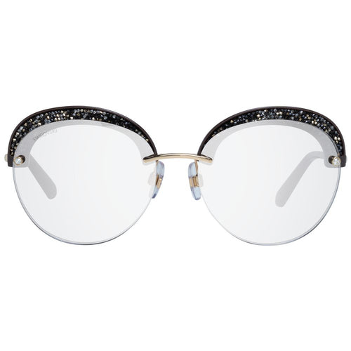 Swarovski Gold Metal & Plastic Sunglasses - ClickThatClicks 