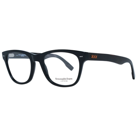Ermenegildo Zegna Black Plastic Glasses (Frames) - ClickThatClicks 